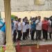 Kunjungan Farti Suandri Ditarik Emak-Emak Kelompok Senam