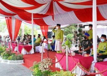 Walikota Jambi Menjadi Inspektur Upacara Dalam Memperingati HUT Kota Jambi