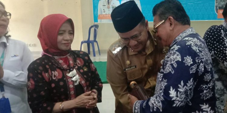 Mesrahnya Farti Suandri dan Maulana di Acara Halalbihalal FKPPNS