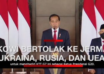 Presiden Jokowi Akan Lakukan Kunjungan Kerja Ke Rusia dan Ukraina