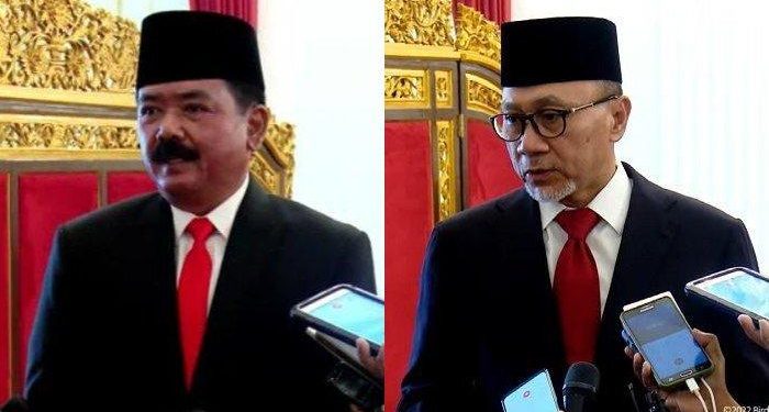 Presiden Jokowi Melantik Menteri Agraria dan Tata Ruang/Kepala Badan Pertanahan Nasional dan Menteri Perdagangan Yang Baru