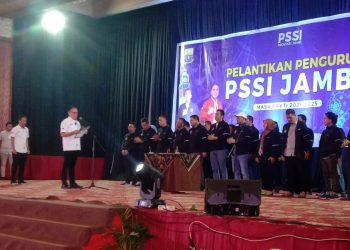 Pelantikan Pengurus ASPRO PSSI Provinsi Jambi Periode 2021-2025 Oleh Ketum PSSI