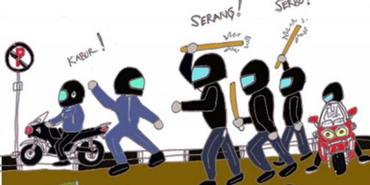 Geng Motor Mulai Kembali Beraksi di Kota Jambi
