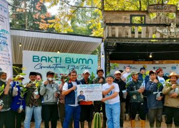 Partisipasi Jasa Raharja Dalam Kegiatan Penanaman 20.000 Pohon di Seluruh Indonesia