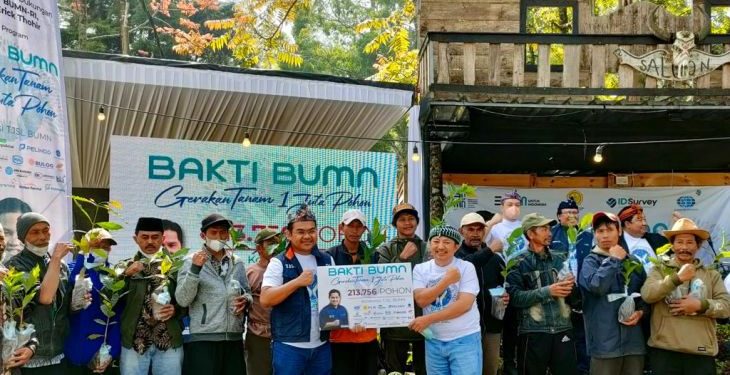 Partisipasi Jasa Raharja Dalam Kegiatan Penanaman 20.000 Pohon di Seluruh Indonesia