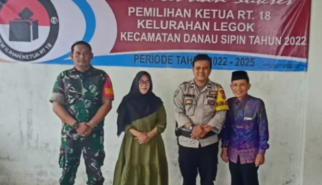Perempuan Terpilih Jadi Ketua RT 18 Kelurahan Legok, Kecamatan Danau Sipin, Kota Jambi