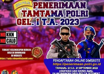 Kepolisian Republik Indonesia Telah Buka Pendaftaran Tamtama Brimob dan Tamtama Polair Tahun 2022