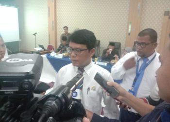Penandatanganan Perjanjian Kerjasama PDAM Tirta Mayang Kota Jambi dengan PDAM Muaro Jambi tentang Penyediaan Layanan System Penyediaan Air Minum