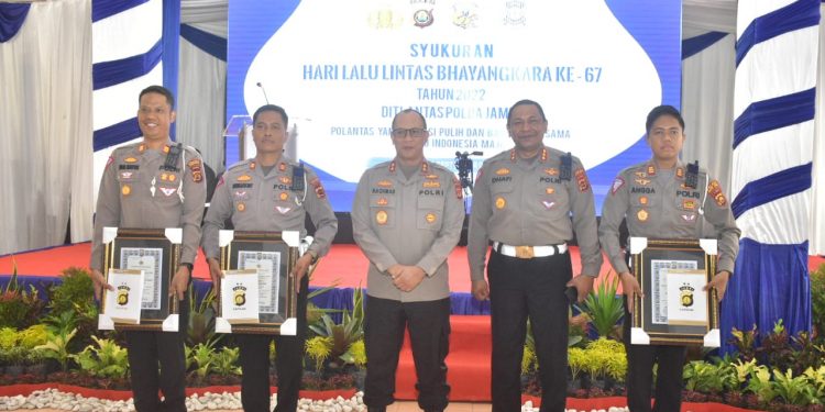 Kapolda Jambi Hadiri Syukuran Hari Lalu Lintas ke-67