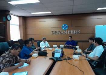 Disambut Dewan Pers, Ridwan Mooduto Sampaikan Rencana Munas I PJS
