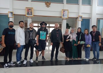 Kedatangan Dewa 19 di Jambi Langsung Disambut Promotor