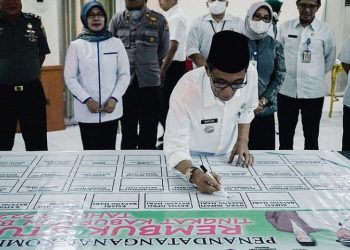 Wakil Bupati Batang Hari H. Bakhtiar Rapat Bahas Pencegahan dan Penanggulangan Stunting