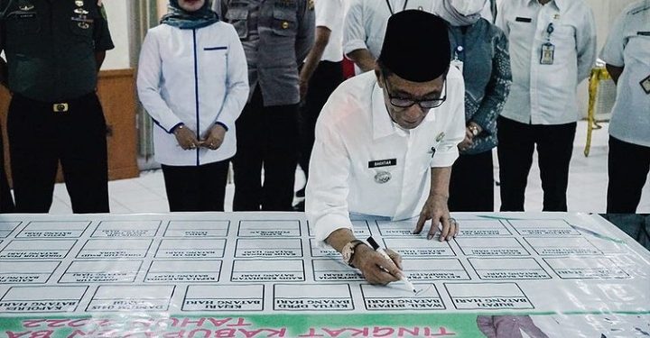 Wakil Bupati Batang Hari H. Bakhtiar Rapat Bahas Pencegahan dan Penanggulangan Stunting
