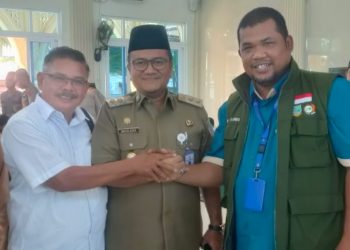 Wawako Jambi Maulana dan Ketua PSSI Kota Jambi Mengajak Kita Semua Menjaga Kota Jambi Agar Selalu Kondusif