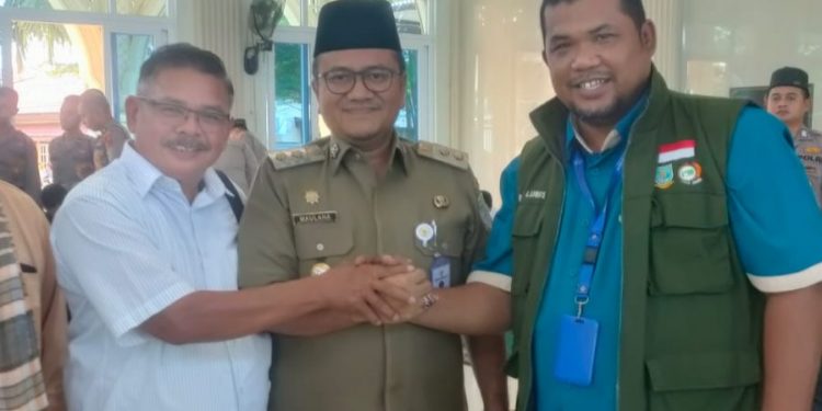 Wawako Jambi Maulana dan Ketua PSSI Kota Jambi Mengajak Kita Semua Menjaga Kota Jambi Agar Selalu Kondusif