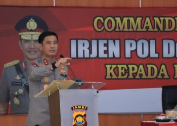 Kapolda Jambi Gelar Acara Commander Wish