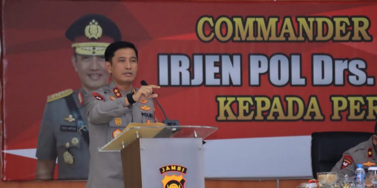 Kapolda Jambi Gelar Acara Commander Wish