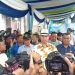 Wali Kota Jambi Syarif Fasha Resmikan Pengaliran Perdana Pelayanan Perumda Air Minum Tirta Mayang di Perbatasan Muaro Jambi