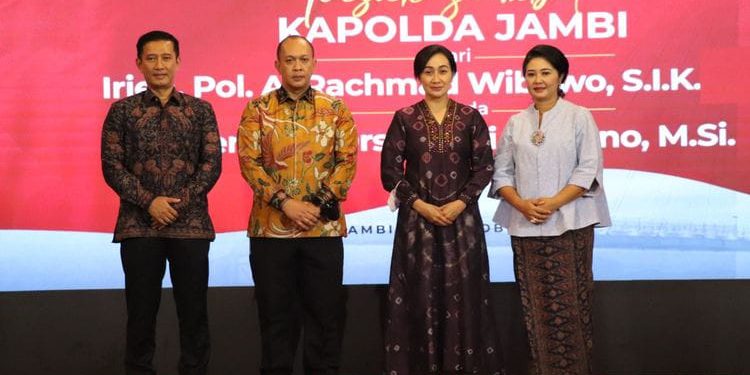 Pisah Sambut Kapolda Jambi, Ini Pesan Irjen Pol Drs. Rusdi Hartono, M.Si