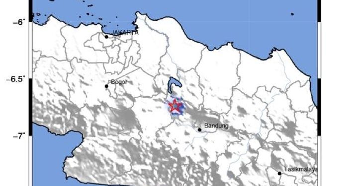 BMKG Mendeteksi Sumber Gempa Cimahi