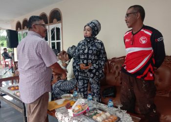Ketua Pokdarkamtibmas Kota Jambi Farti Suandri Hadiri Pameran Lukisan Mural Boslan Tobing