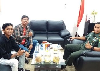 Pengurus DPD Jambi Sambangi Kodim 0419 Tanjab Rencana Persiapan DPC PJS Tanjab Barat