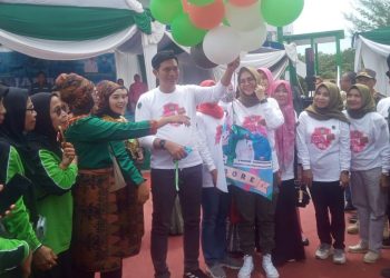 Bupati Batang Hari M.Fadhil Arief Buka Jambore TP-PKK Tingkat Kabupaten di Halaman Gedung BSC