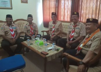 Wakil Bupati Batang Hari H.Bakhtiar,SP Buka Acara Lomba Tingkat Regu Pramuka Penggalang Tiga Tahun 2022