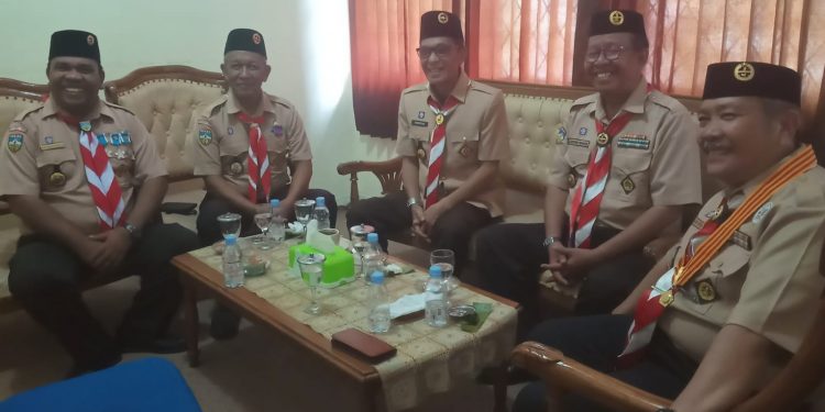 Wakil Bupati Batang Hari H.Bakhtiar,SP Buka Acara Lomba Tingkat Regu Pramuka Penggalang Tiga Tahun 2022