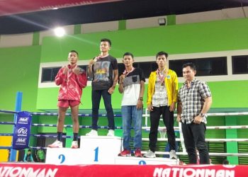 Di Kejurprov Muaythai Tahun 2022 Kota Jambi Sabet 22 Medali