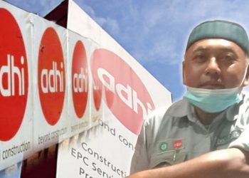 PT Adhi Karya (Perseroan)Tbk Jambi Kunjungi Korban Kecelakaan