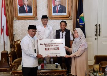 OJK dan Industri Jasa Keuangan Kembali Salurkan Bantuan Korban Gempa Bumi di Cianjur