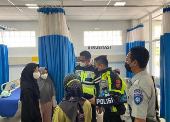PAM Natal 2022 Jasa Raharja Jambi Selesaikan Hak Santunan Korban Kecelakaan di Thehok