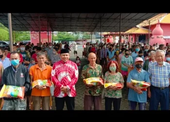 Bakti Sosial H.A Rahman Bentuk Kekeluargaan Dalam Menyambut Tahun Baru Imlek 2023