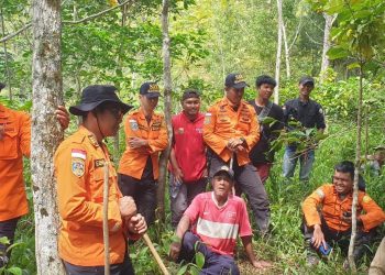 Tim SAR Hendtikan Pencarian Kakek Yang Hilang di Kebu Kayu Manis Kerinci