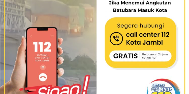 Himbauan Resmi Dikeluarkan Pemerintah Kota Jambi Melalui Diskominfo, Larangan Truk Batu Bara Masuk Kota Jambi