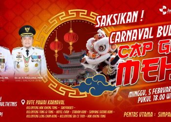 Walikota Jambi Syarif Fasha Akan Hadir Dalam Acara Atraksi Carnaval Cap Go Meh