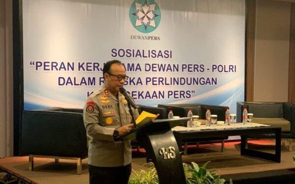 Polri dan Dewan Pers Sosialisasi Perlindungan Kemerdekaan Pers