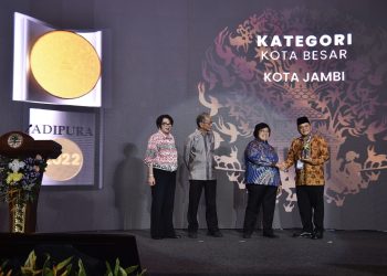 Kota Jambi Kembali Meraih Piala Adipura