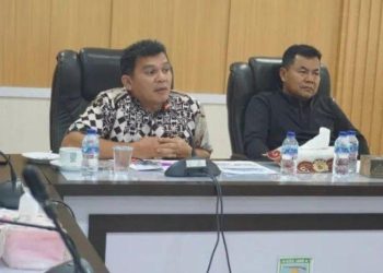 Komisi II DPRD Kota Jambi Rapat Bersama PDAM Tirta Mayang dan Disparbud Kota Jambi Terkait Tower Air Peninggalan Sejarah