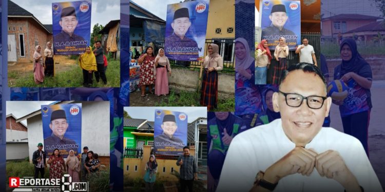 Antusias Warga Mendukung H. Rahman Untuk Memimpin Kota Jambi di Tahun 2024