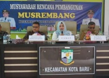 Musrenbang Kecamatan Kotabaru Dihadiri Langsung Wakil Ketua DPRD Kota Jambi Pangeran Simanjuntak