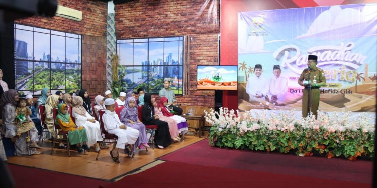 Wagub Jambi Abdullah Sani Apresiasi Program Jambi Ceria Jambi TV
