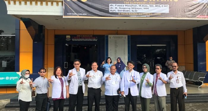 LARSI Sampaikan Hasil Capaian Akreditasi Paripurna RSUD Raden Mattaher Jambi
