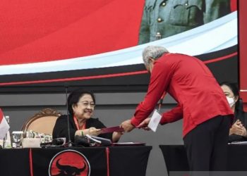 PDIP Resmi Umumkan Ganjar Pranowo Calon Presiden 2024-2029