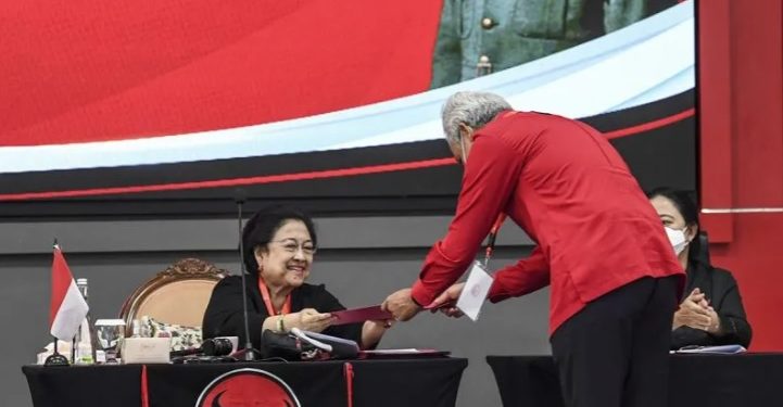PDIP Resmi Umumkan Ganjar Pranowo Calon Presiden 2024-2029