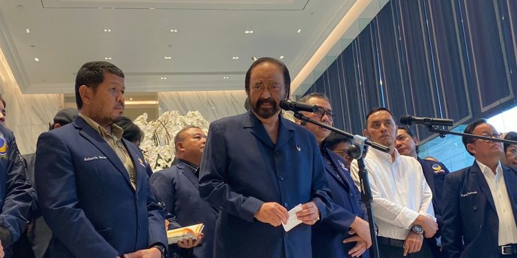 Surya Paloh Buka Suara Soal Penetapan Johnny Plate Sekjen NasDem Jadi Tersangka
