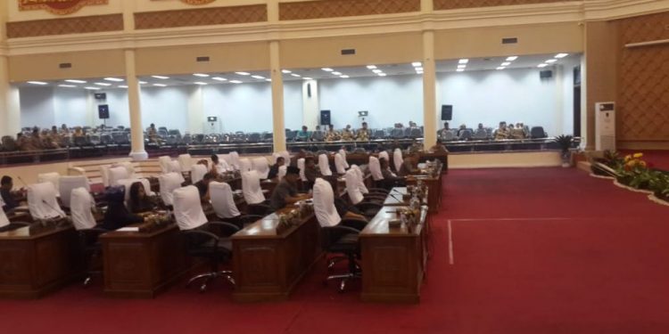 Ruang Rapat Paripurna DPRD Kota Jambi Direnovasi Persiapan HUT Jambi