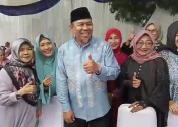 Ribuan Masyarakat Jambi Penuhi Kediaman H. Rahman Dalam Halalbihalal Idul Fitri 1444 H