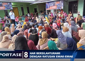Sambangi Selincah, HAR Diserbu Emak-Emak Minta Selfie